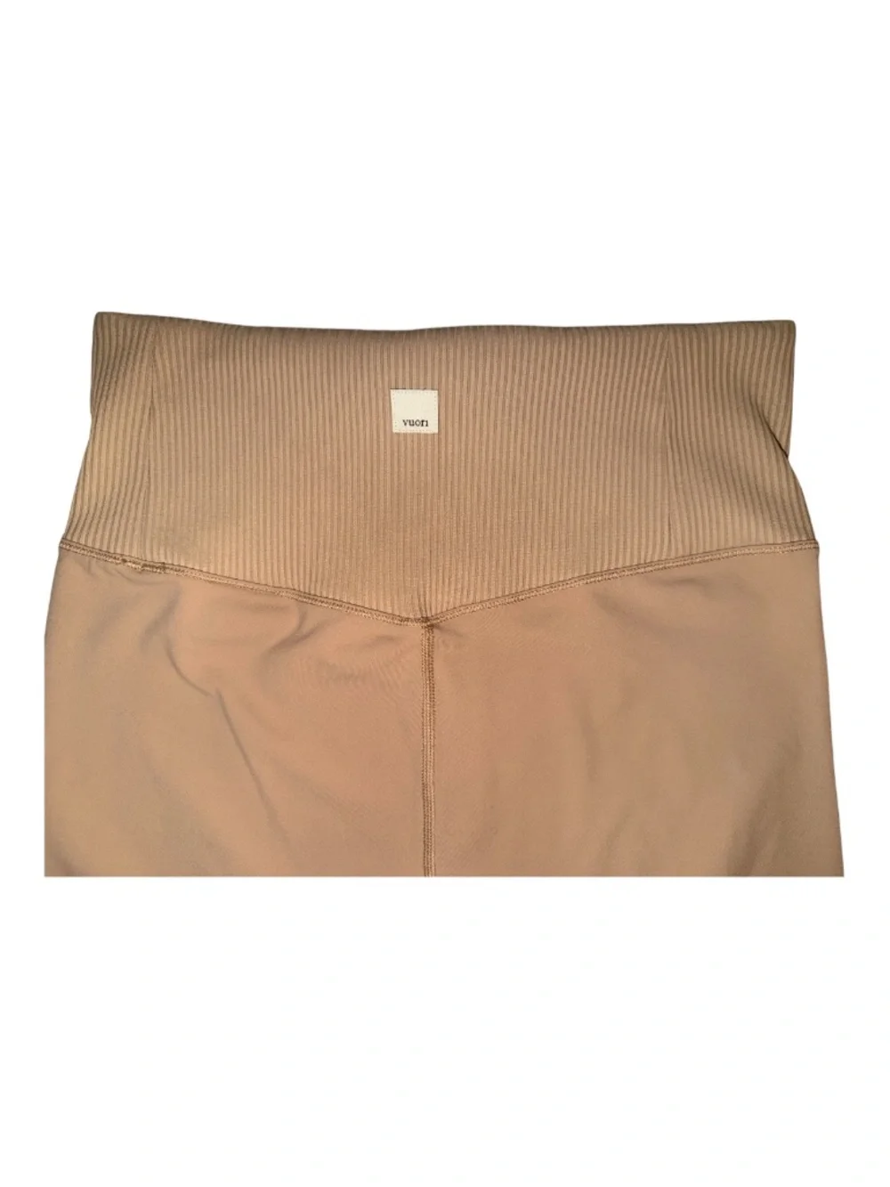Vuori Ribbed Studio Leggings Coconut M